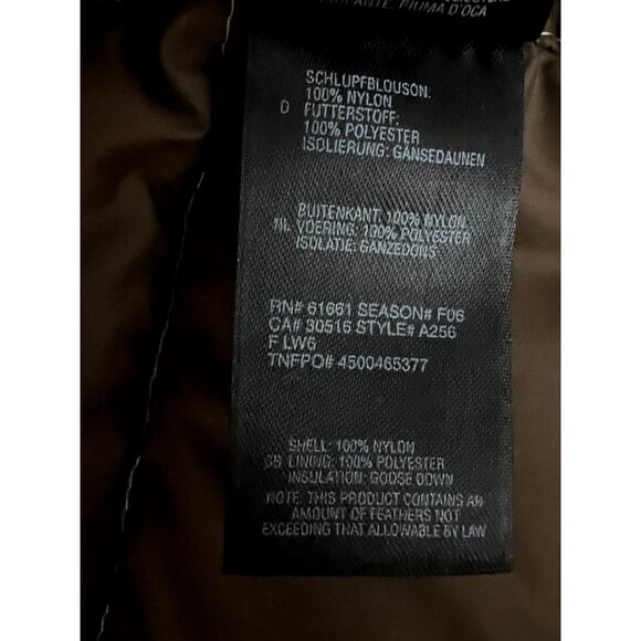 The North Face Womens Green Zip Up 700 Fill Goose Down Puffer Vest Jacket S/P - Picture 14 of 16